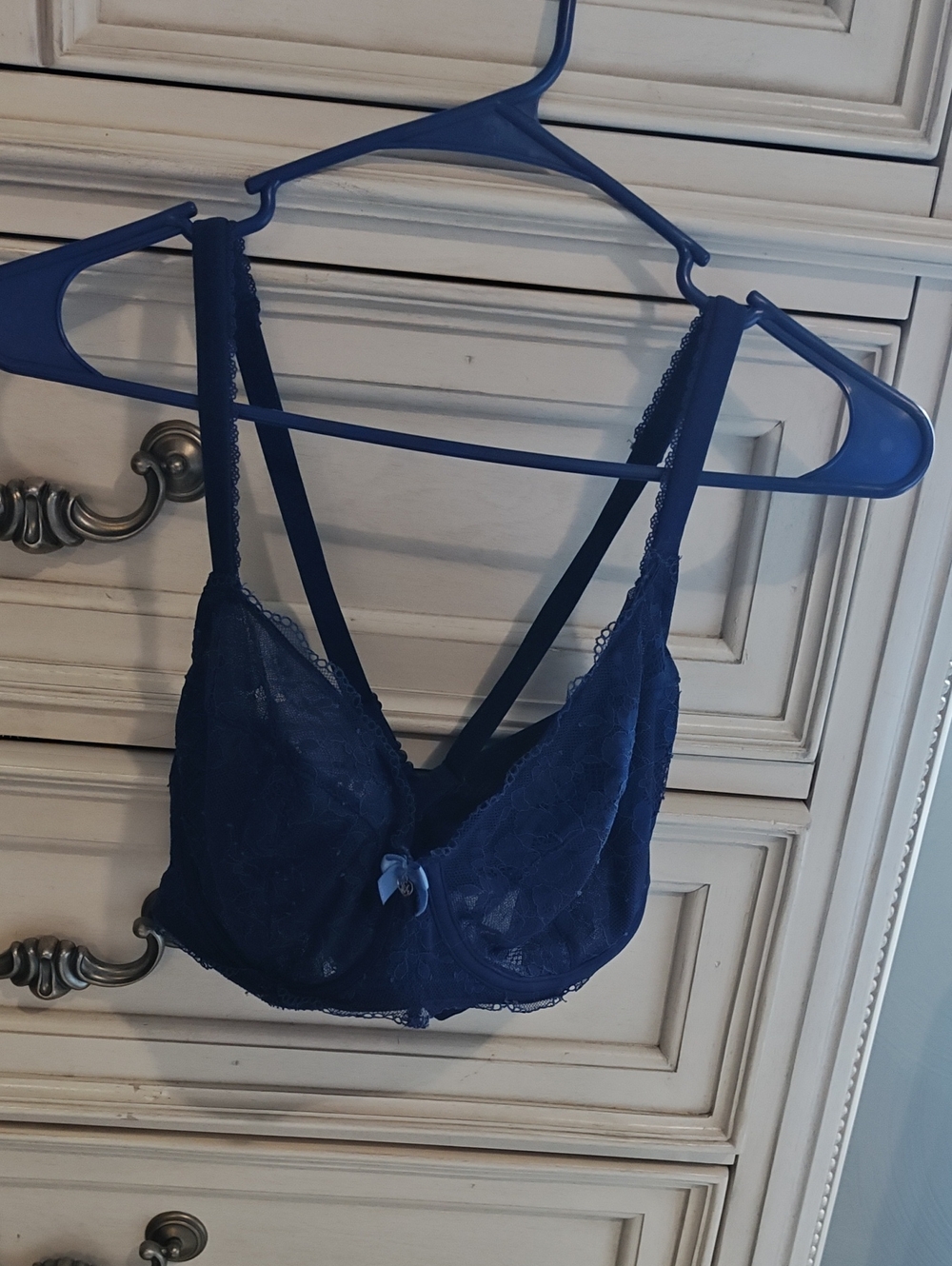 Victoria's Secret Navy Lace Bralette